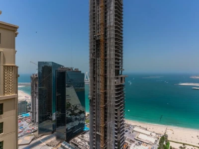 Sea View | Unfurnished |Prime Location |High Floor